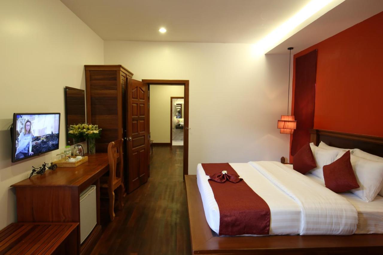 Holy Angkor Deluxe Hotel Sziemreap Kültér fotó